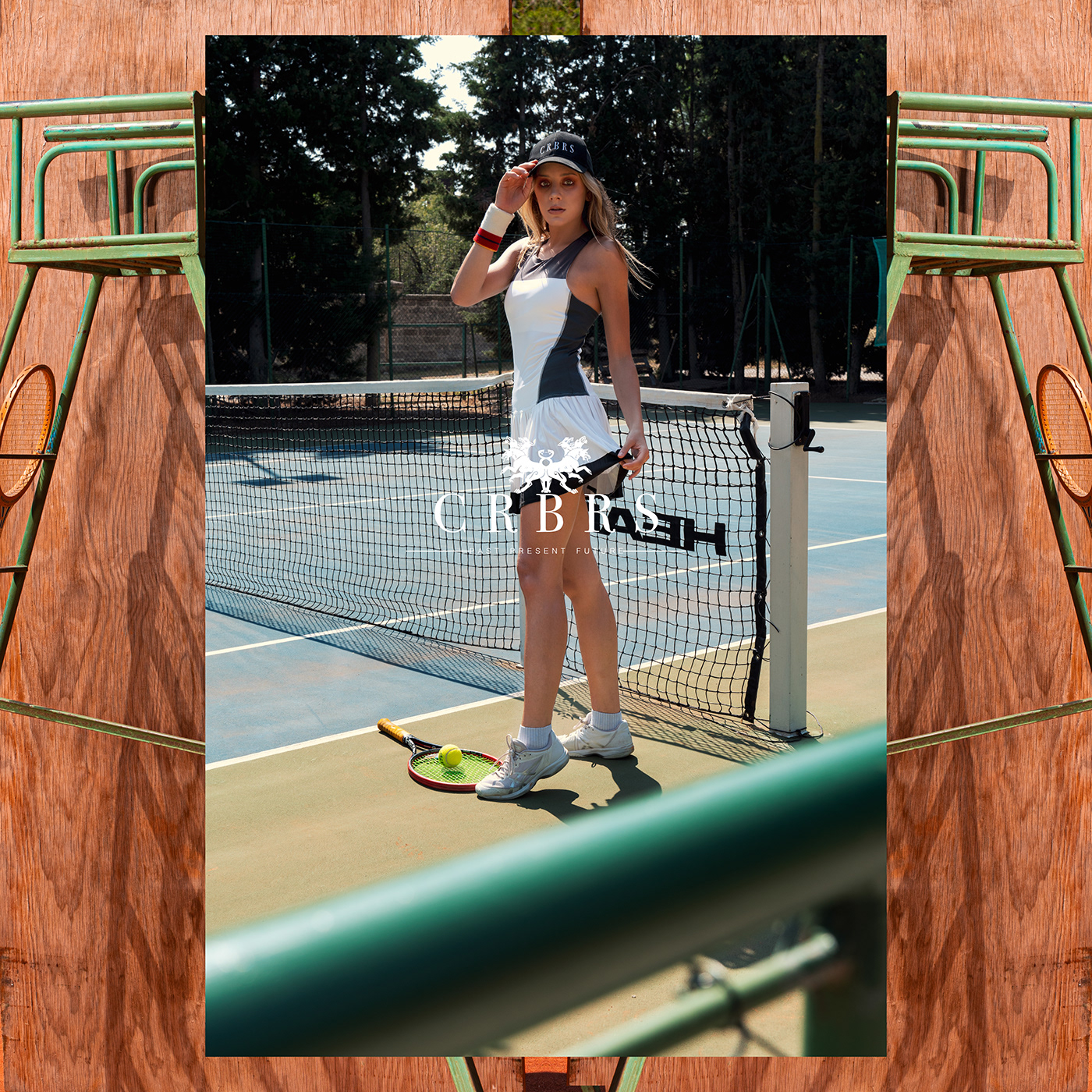 cap tennis Clothing Photography  Outdoor Fashion  photoshoot editorial magazine CRBRS
