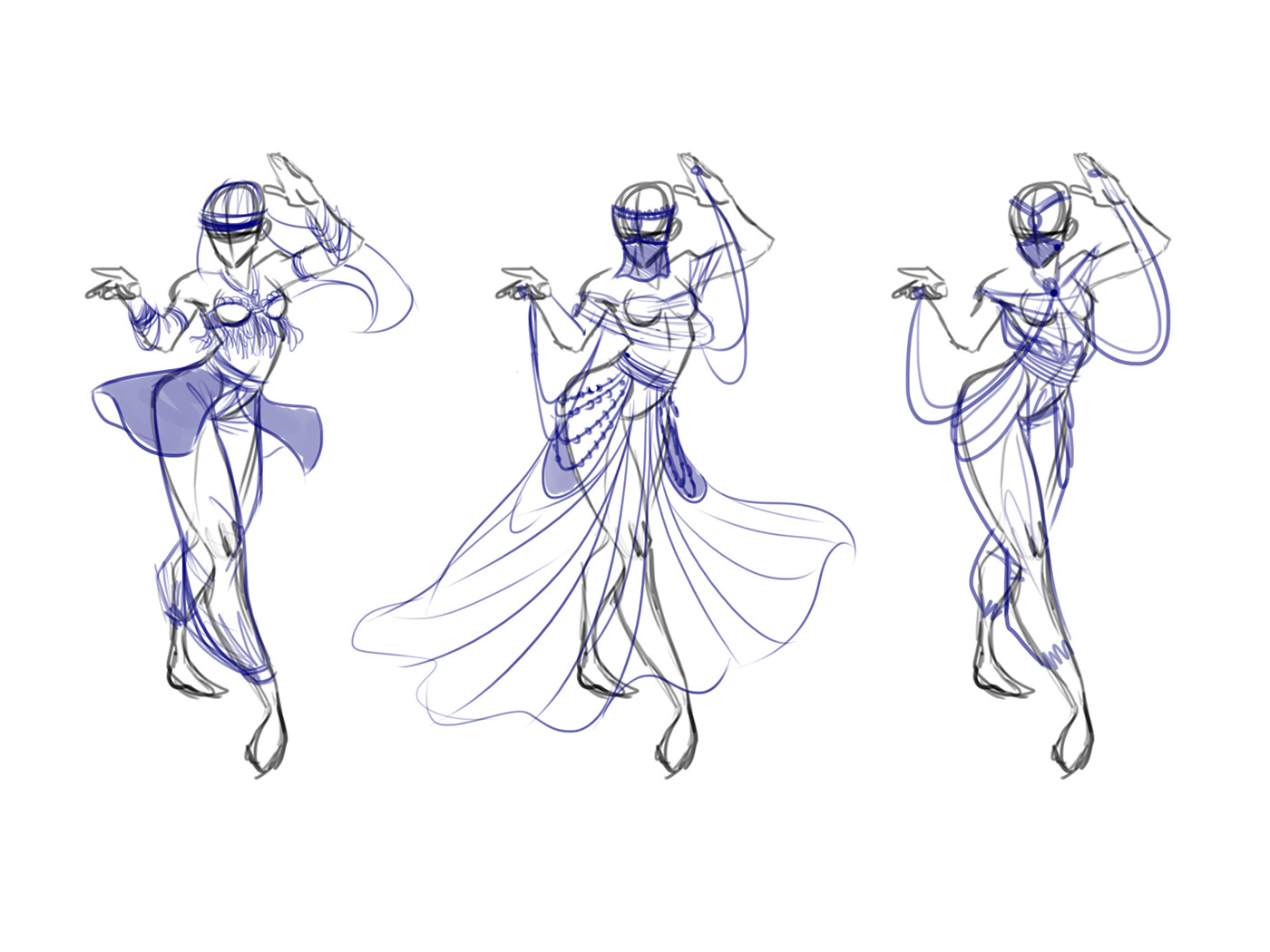 Character design  assassin belly dancer digital painting Character Digital Art  dancer draw female character photoshop