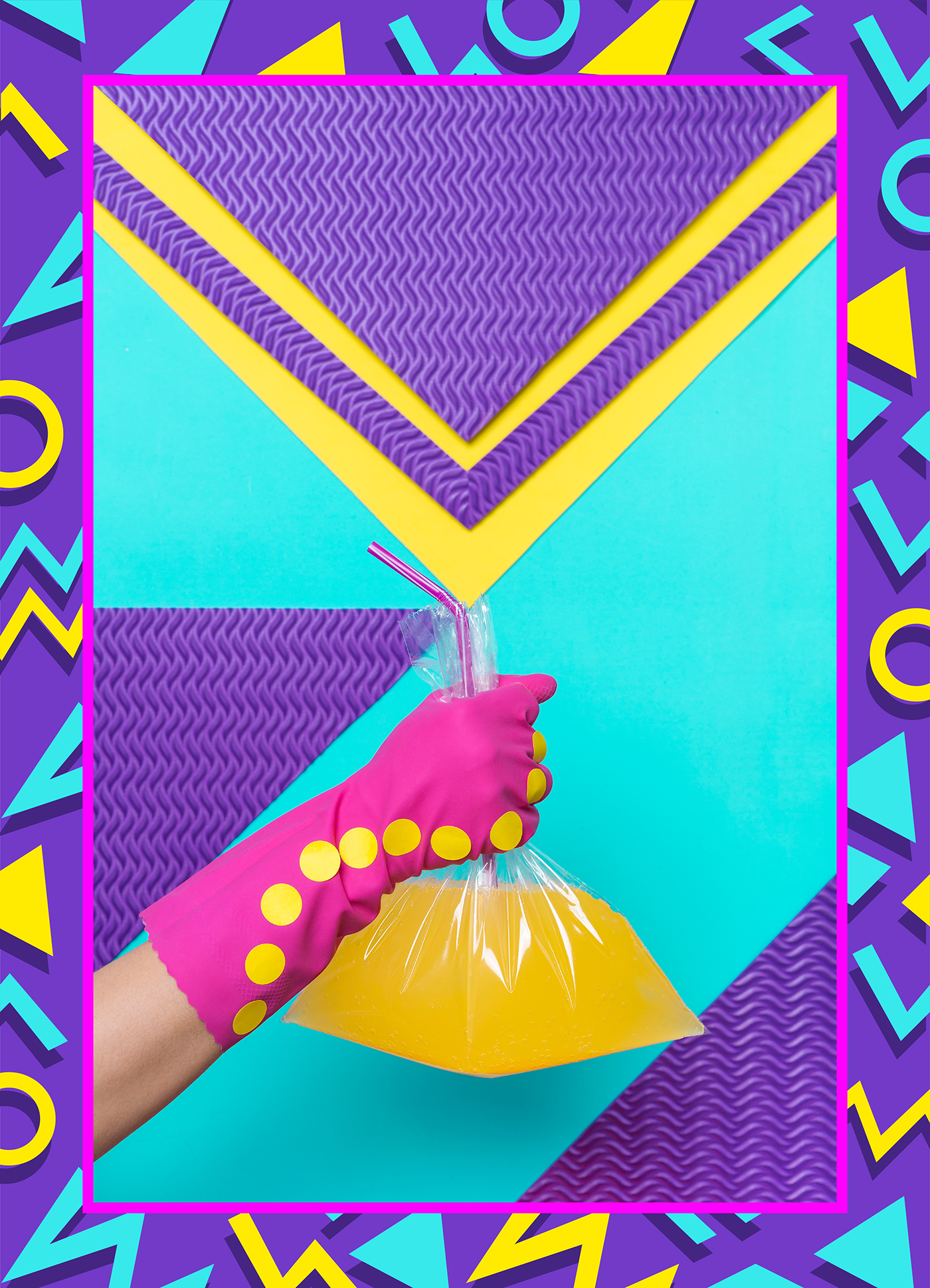 ILLUSTRATION  Photography  Patterns neon 90's soda Pop Art handcrafted mexico Guadalajara