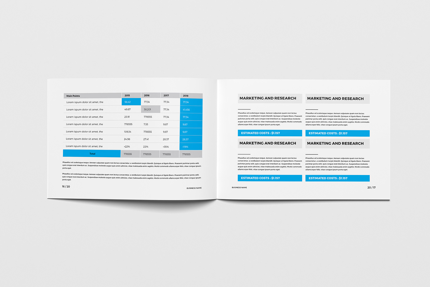 Brochure Catalogs business business catalog catalog template catalogs Catalogue Catalogue template  clean portfolio album profile