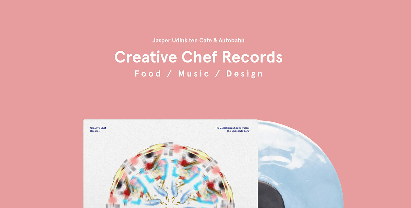 Food  design typography   vinyl music Dutch design album cover record sleeve foodies foodporn