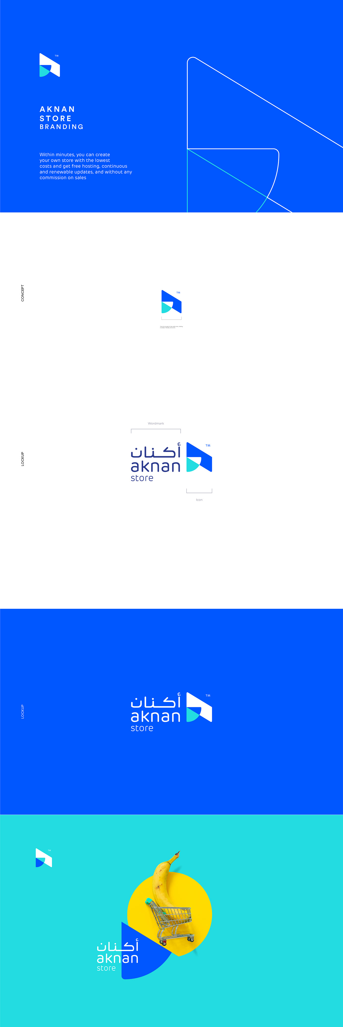 Lana brand branding  design logo Saudi store change UI/UX