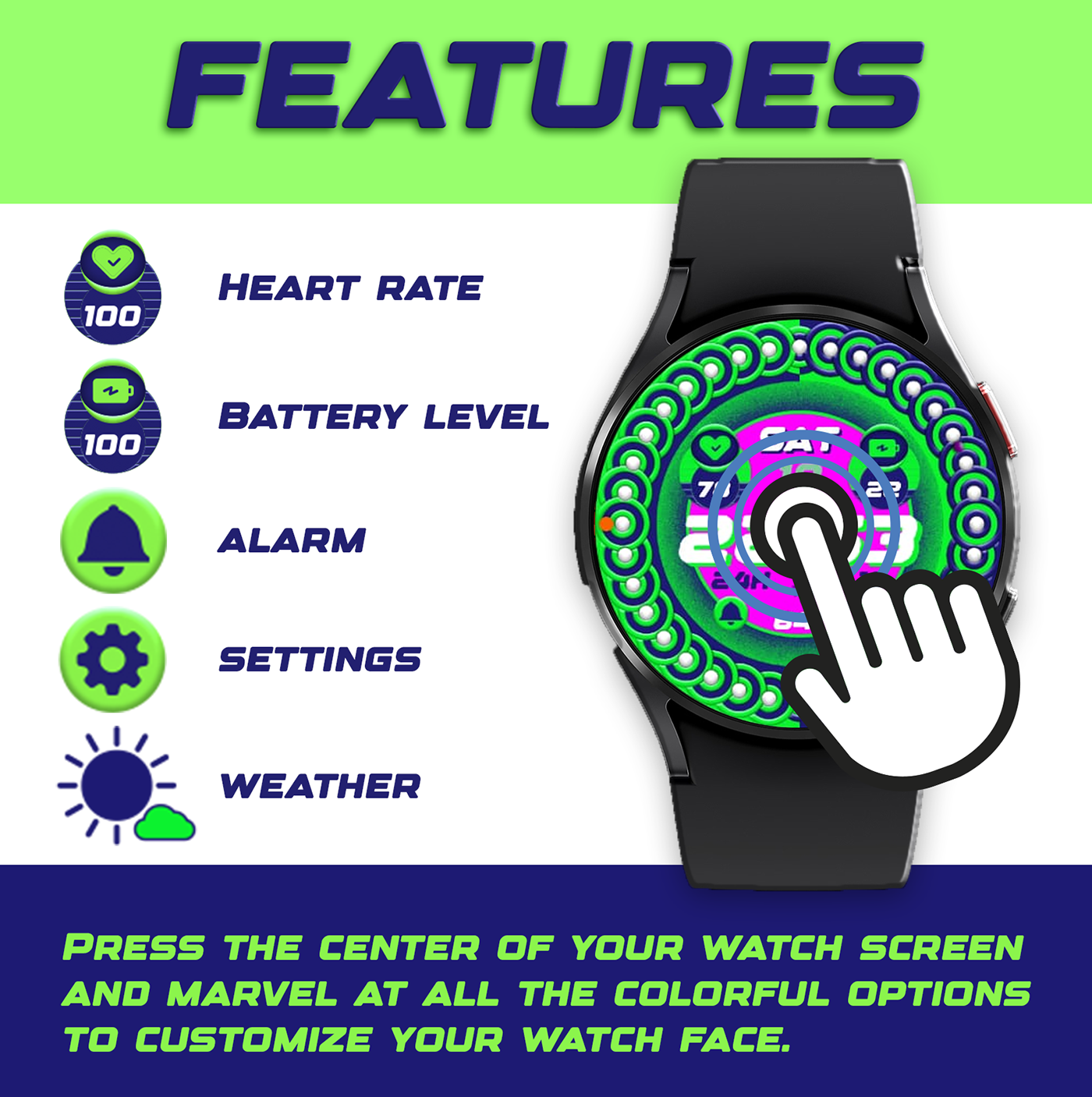 facer watch face android faces application watch clock applewatch ios wearOS