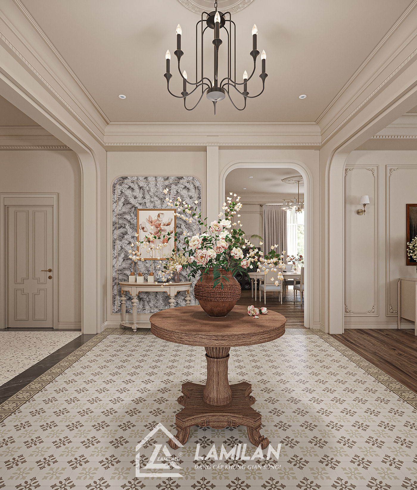 parisian neoclassic interior design  modernclassic NEWCLASSIC living room kitchen bedroom workingroom