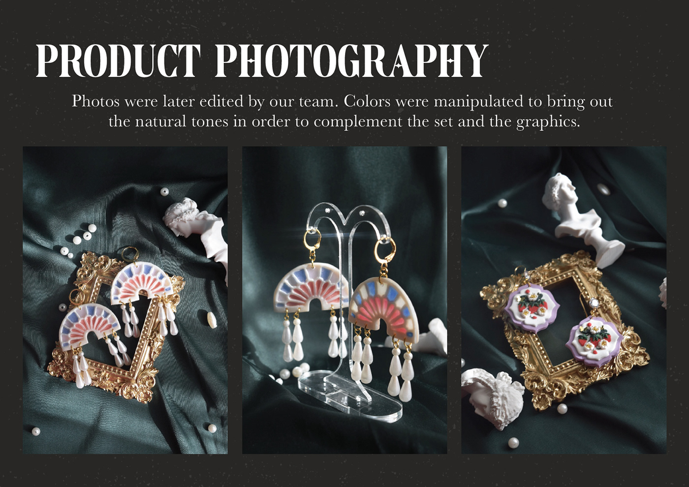 art direction  Creative Campaign Creative Photography earrings fashion photography handmade photography product design 