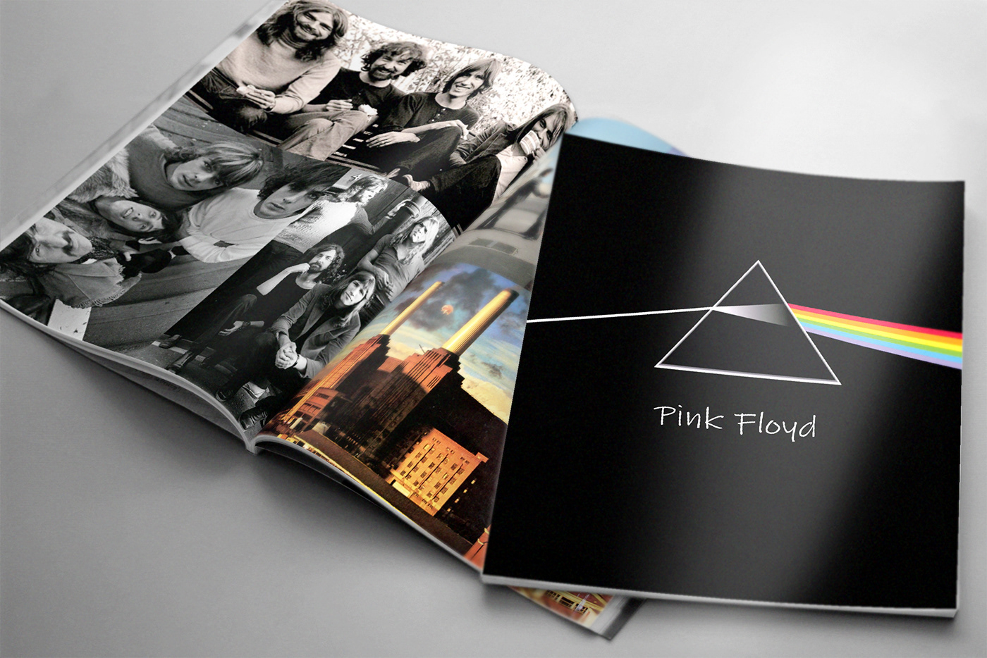 pink floyd magazine hystory   Members band music rock