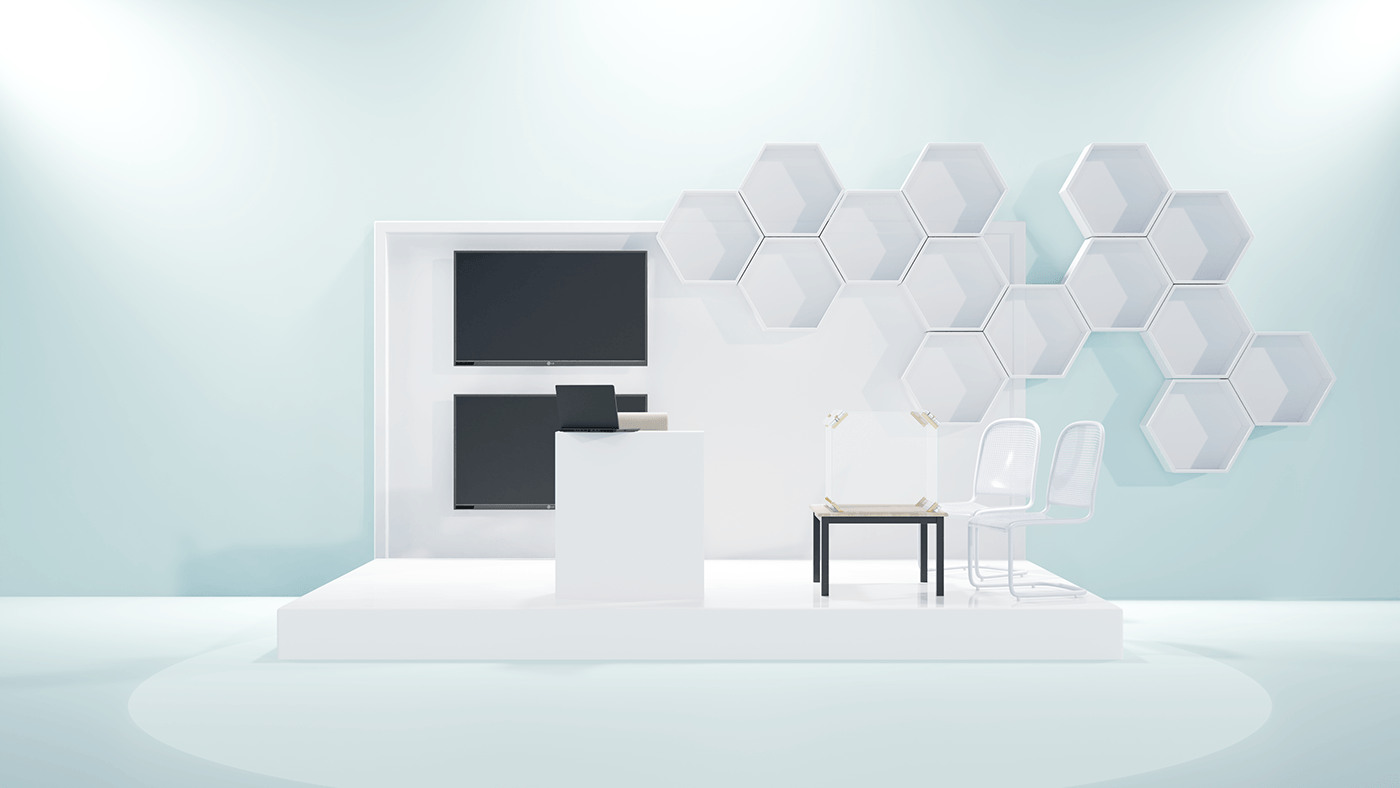 design 3D Render visualization blender 3d modeling interior design  Digital Art  Rostelecom Ростелеком