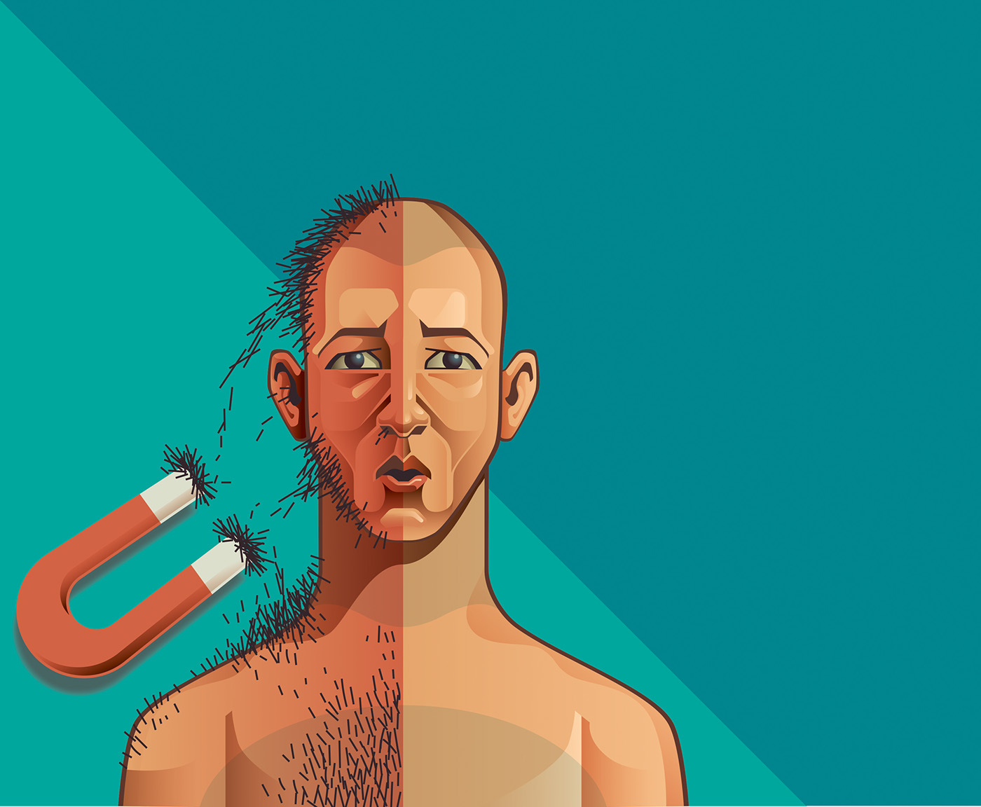 The Economist vector shaving grooming beauty Style