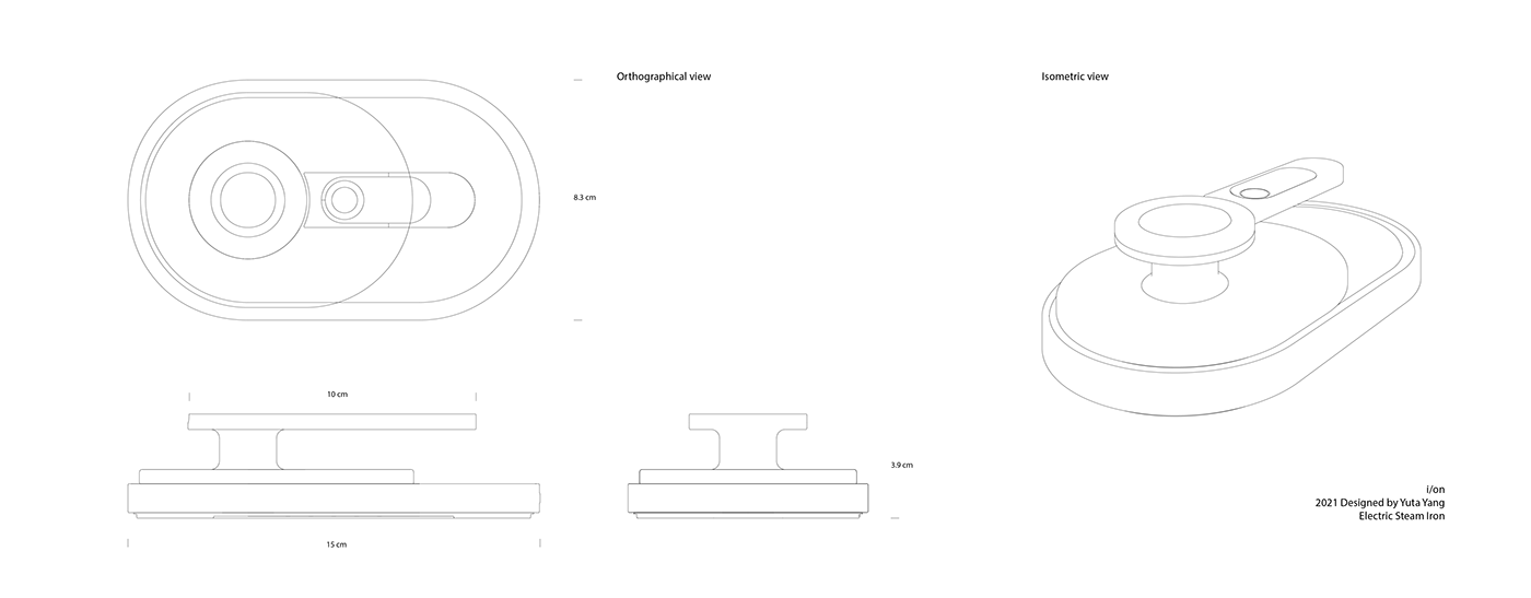 appliance DesignConcept i/on ID industrialdesign iron irondesign Minimalism productdesign risd