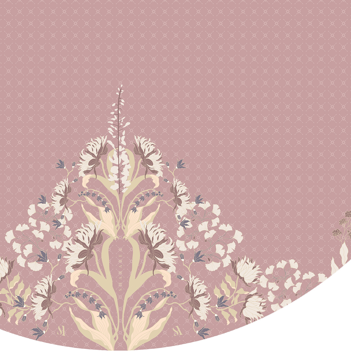textiledesign Textiles pattern design  3d modeling 3dfashion digitalfashion printpattern surfacepatterndesign floralillustration floralpattern