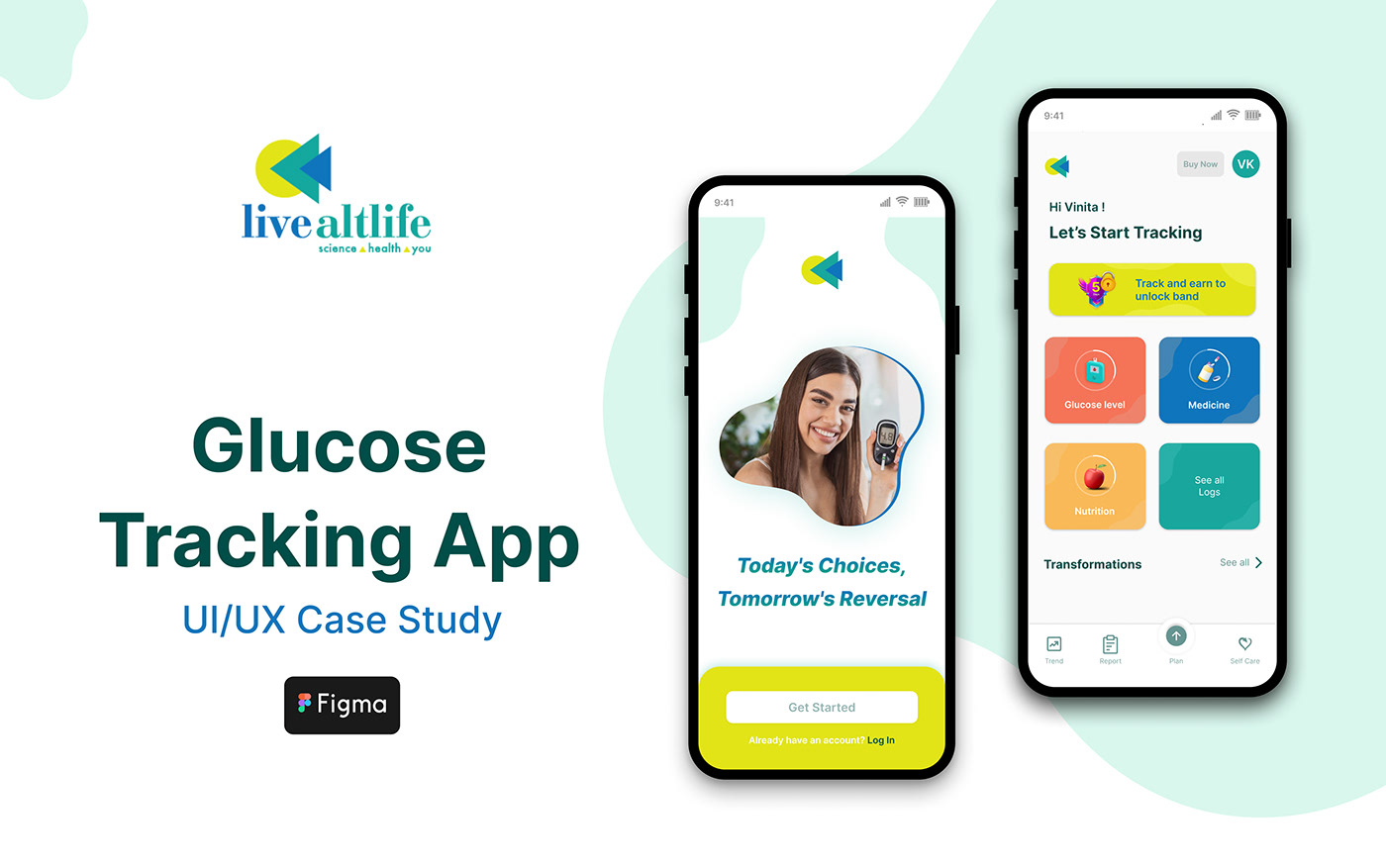tracking app Fitness Tracking App Mobile app Diabetes Tracking app Glucose Tracking app Lifestyle Tracking app Medicine tracking app Nutrition tracking app Prediabetes Tracking app