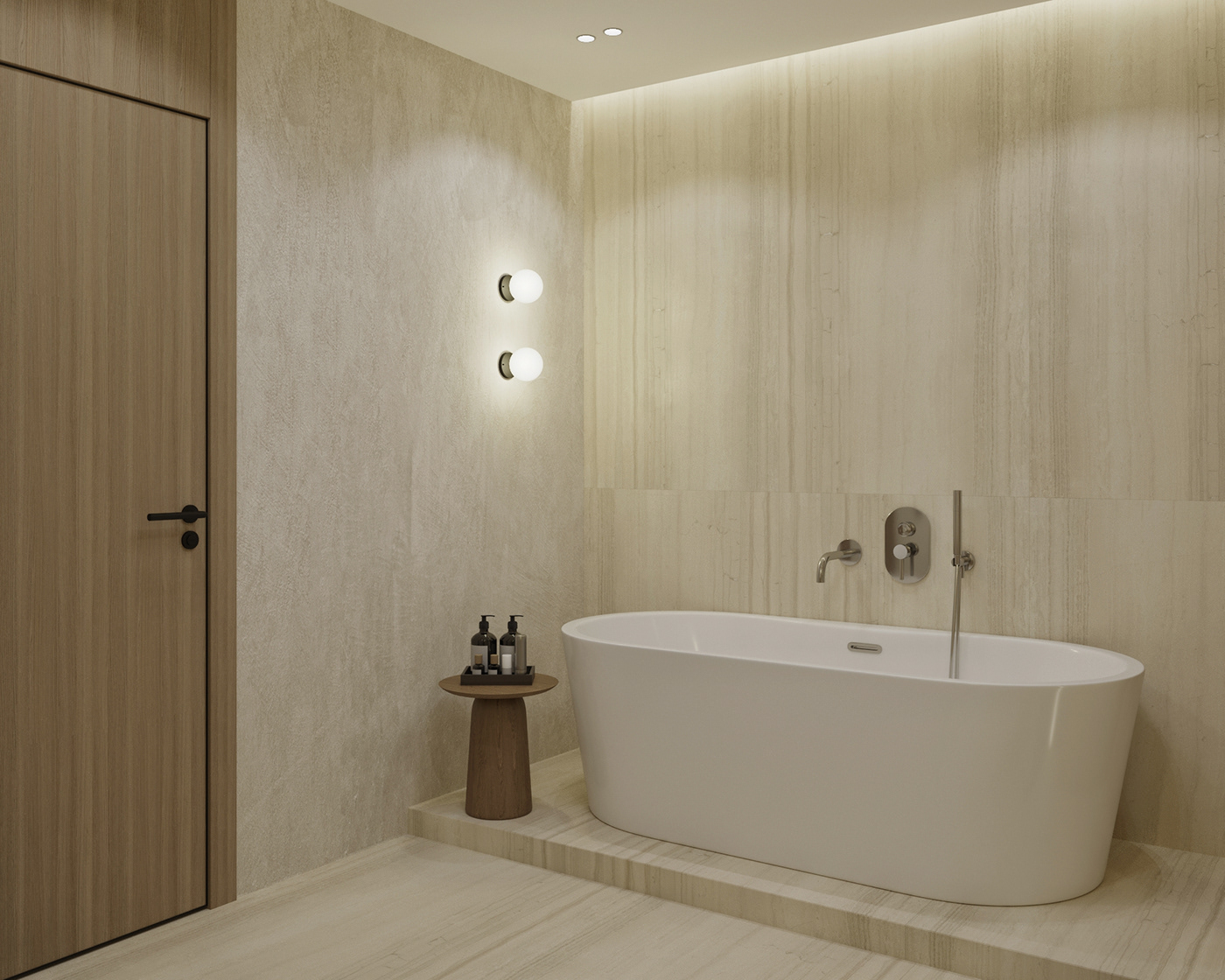 bathroom visualization 3ds max Render 3D modern corona architecture archviz