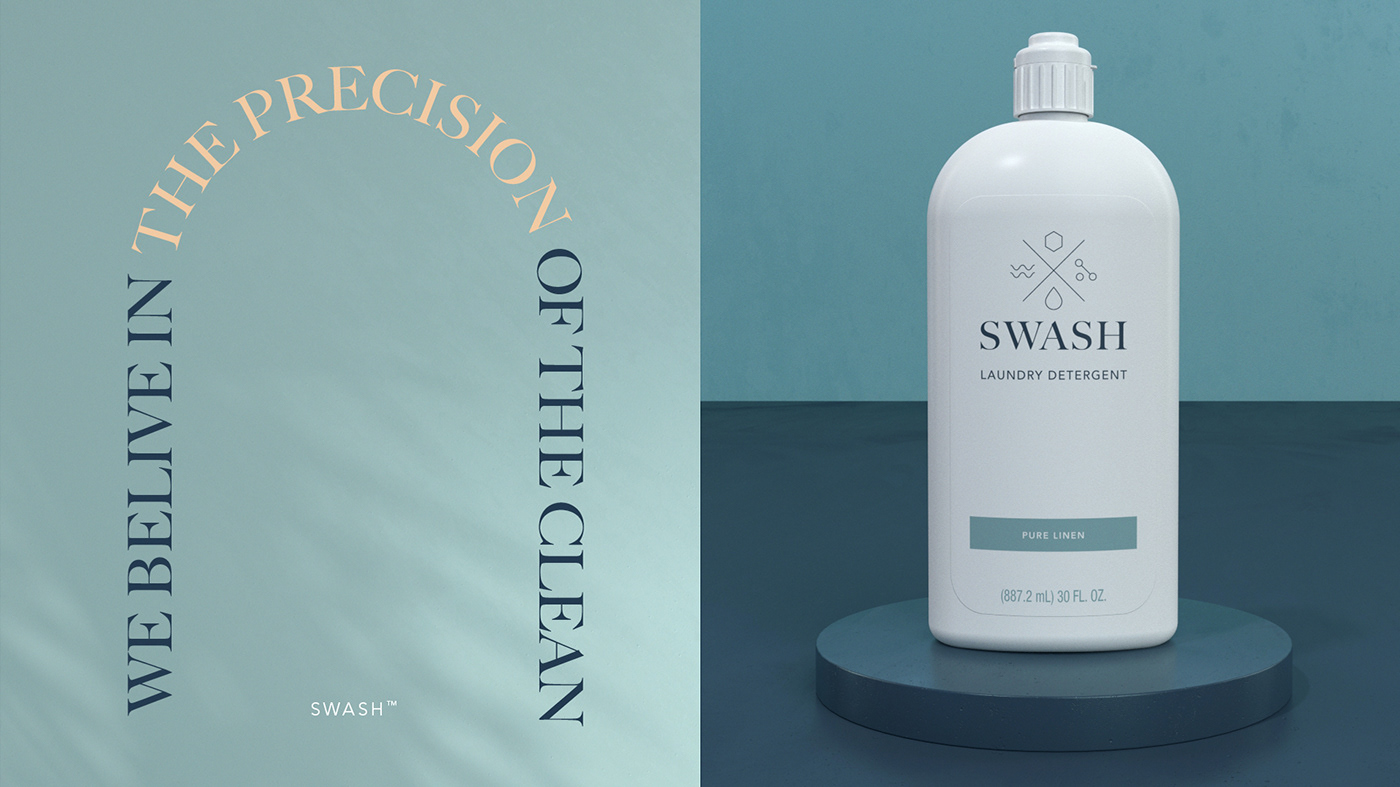 3D art direction  brand identity cloth cosmetics elegant minimal relax serif simulation