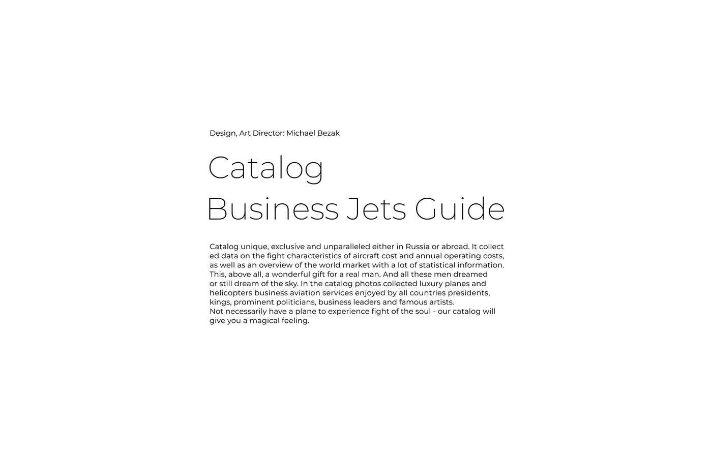business jets guide Catalog Business Jets catalog Web brend Icon logo Style font Project portal catalog of aircraft aviation airline Travel