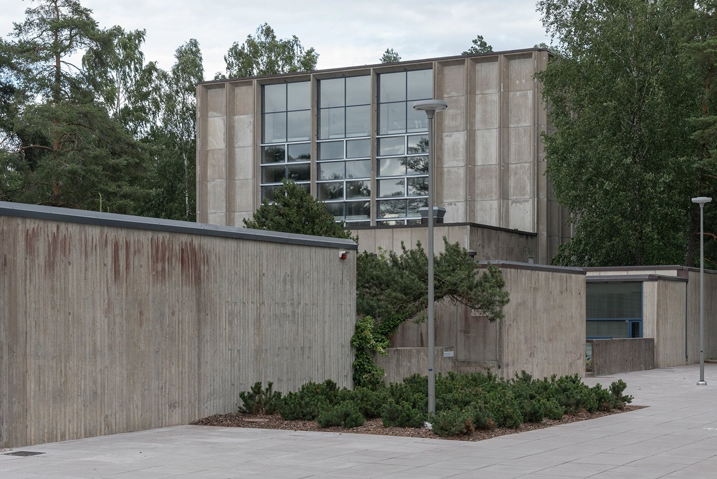 ArchDaily architectural architectural photography architecture beton Brutalism concrete finland modernism Tapiola