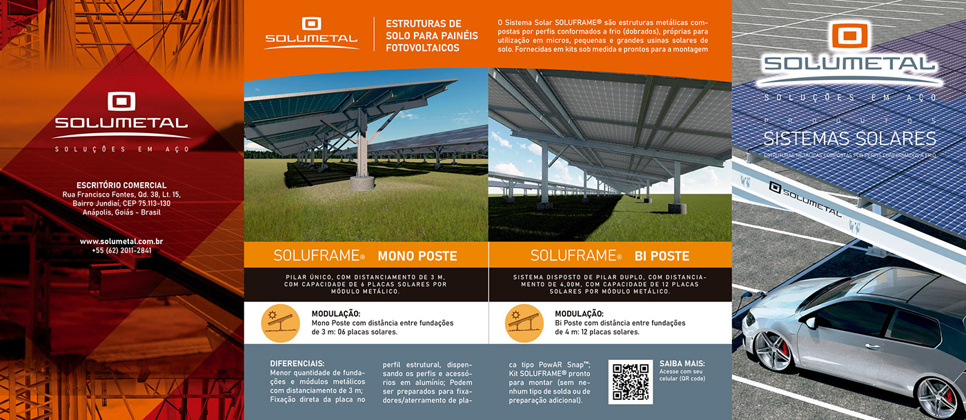 carports design Energia Solar estruturas folder fotovoltaico keith Keith Dalmon sanfonado solumetal