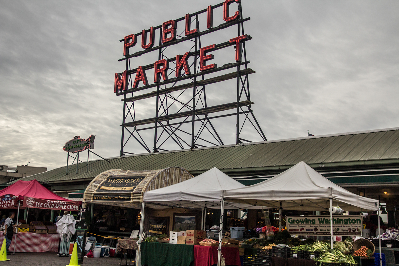 Washington State Washington seattle pike place Pike Place Market travel photography Landscape cityscape Puget Sound