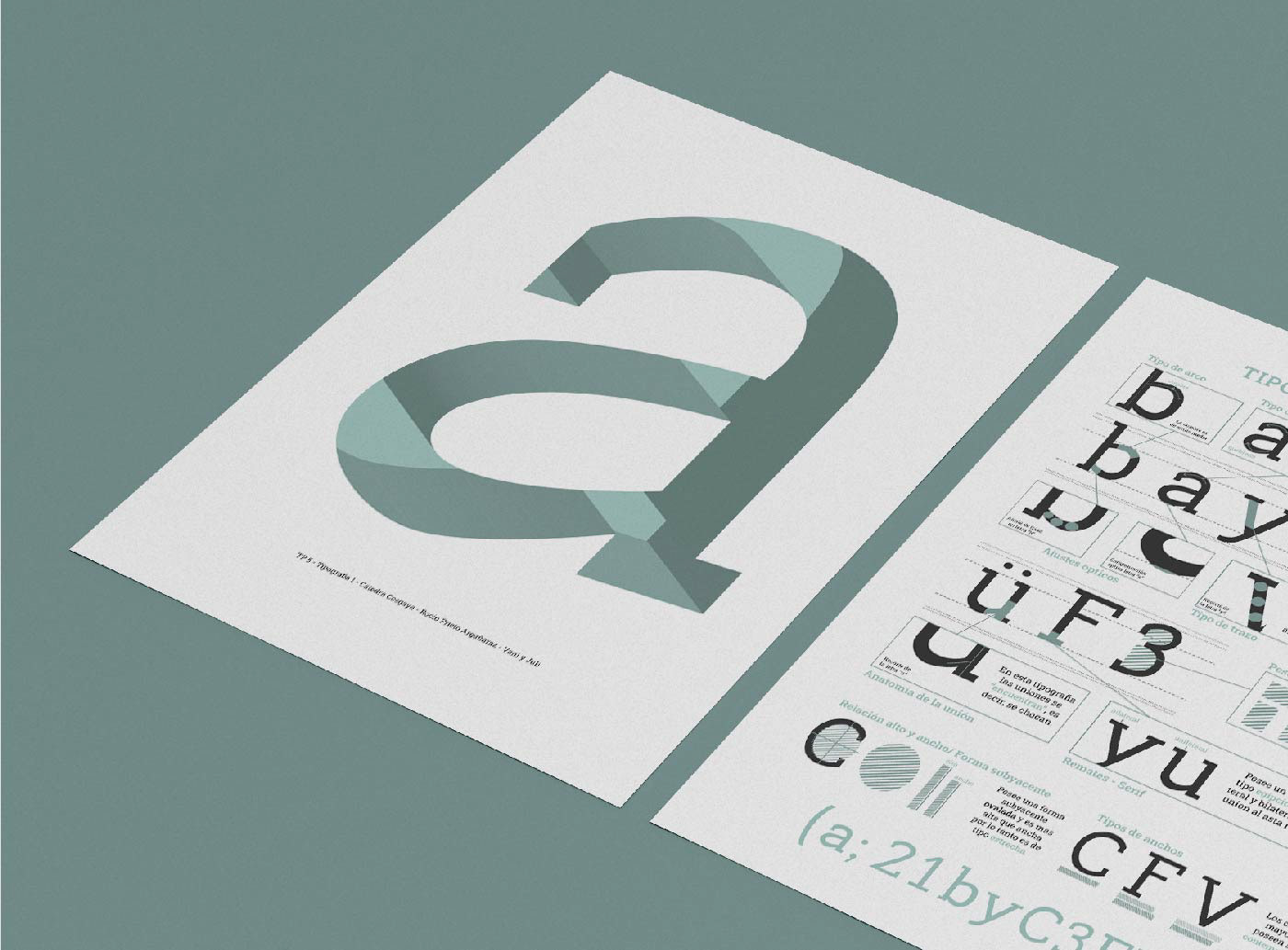 tipografia typography   cosgaya fadu graphic design  Caracteres Tipograficos diseño de caracteres