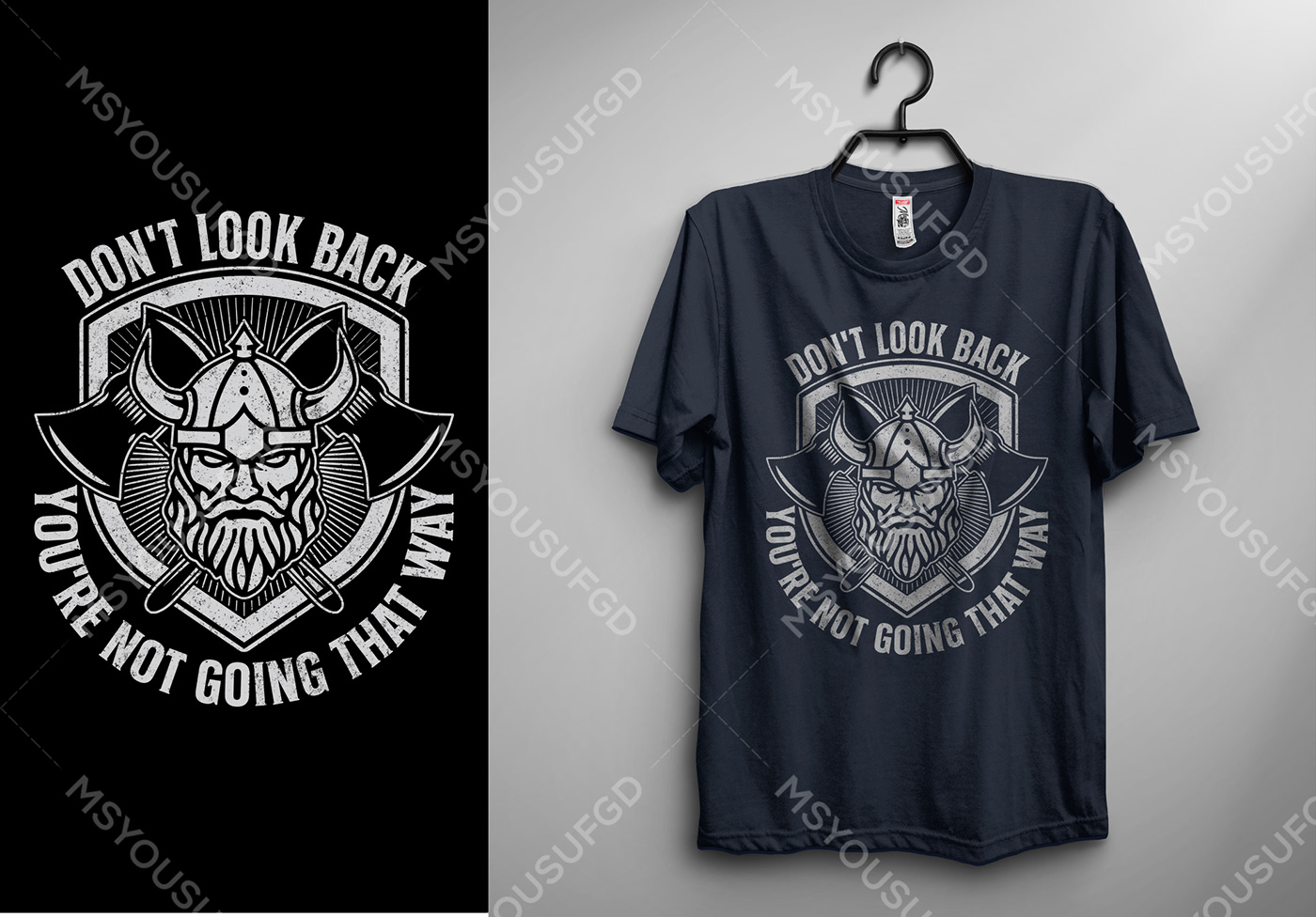 Aggressive attractive history T-Shirt Design trend typography   vector viking viking t shirt warior