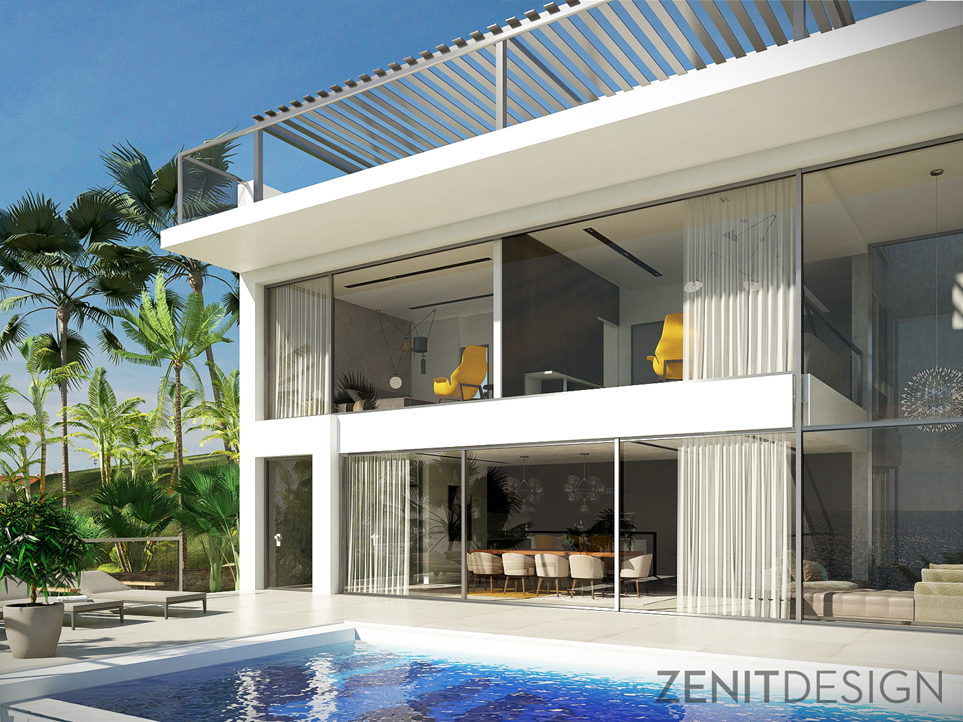 modern Villa mallorca Pool architecture Interior exterior design terrace beach