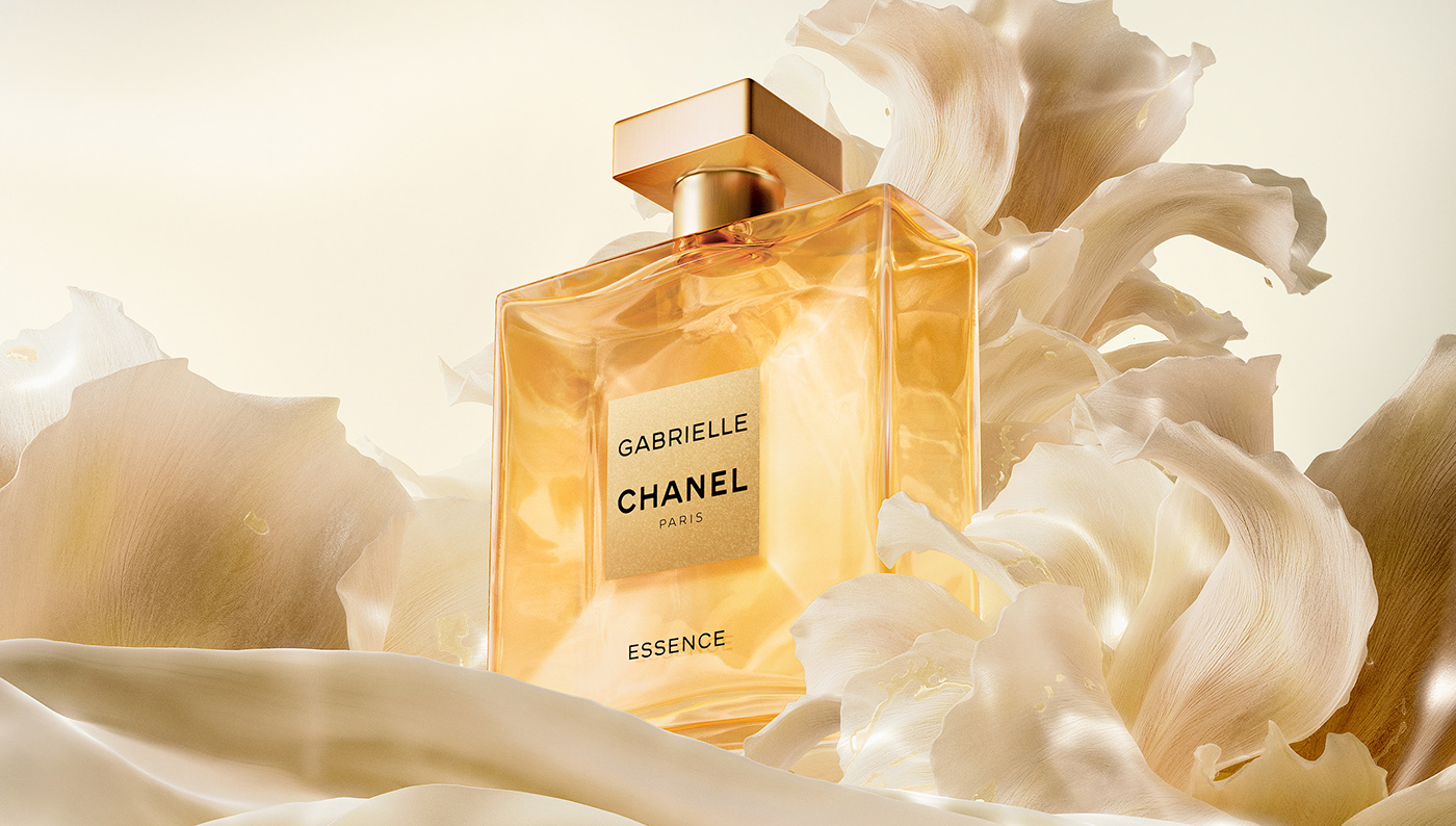 Post Production retouch beauty perfume chanel CGI 3D Render