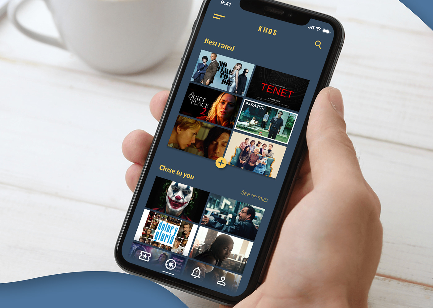 app Cinema movie social product design 