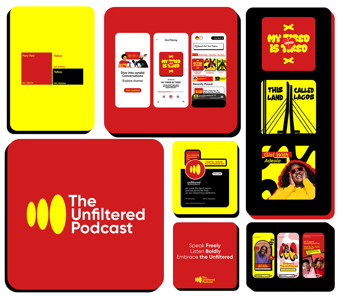 brand identity podcastlogo branding  visual identity Brand Design identity visual design logo