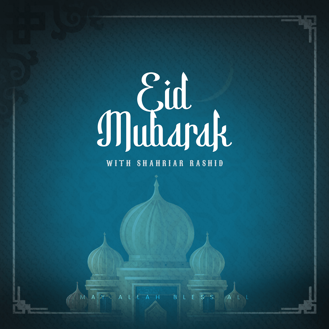 Eid eid mubarak islamic ramadan muslim arabic graphic design  Social media post Advertising  Socialmedia