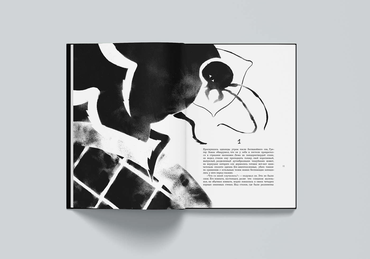 book book design Franz Kafka grapnic ILLUSTRATION  illustration book Metamorphosis