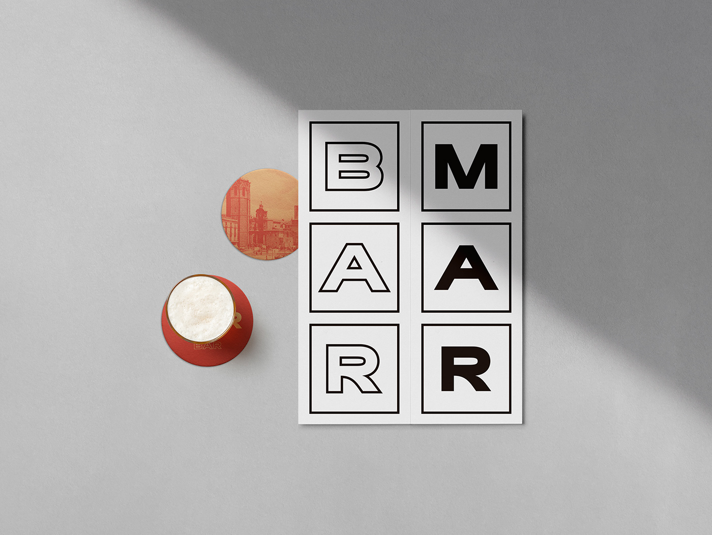 bar Food  gastronomy lettering Logo Design mar restaurant tapas valencia
