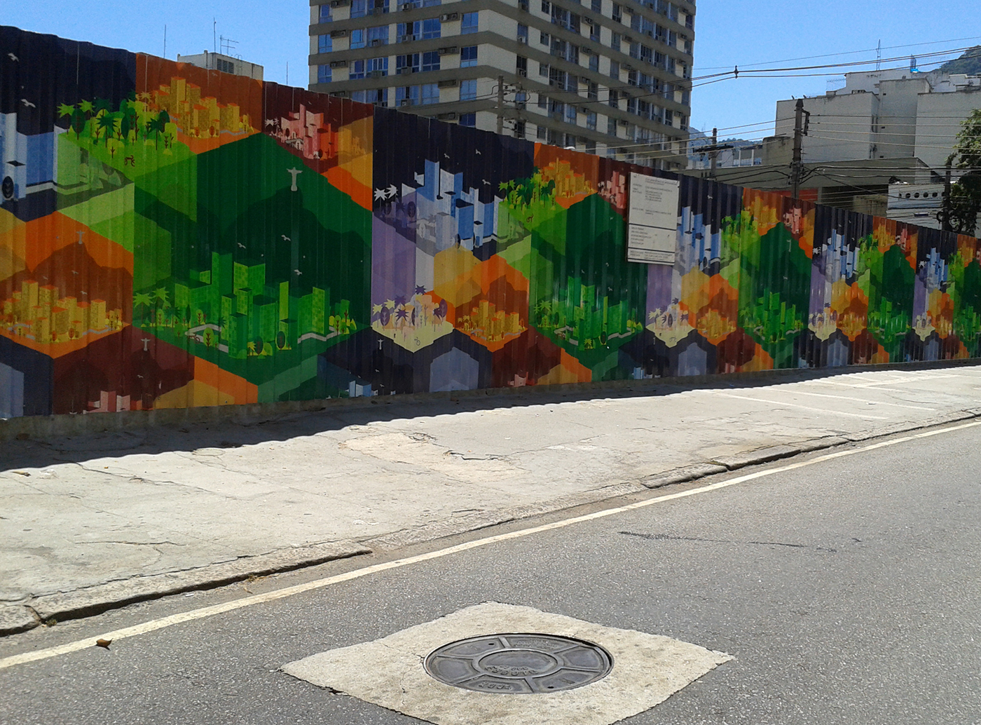Globo botanic garden color Rio de Janeiro christ redeemer corcovado wall art jardim botânico