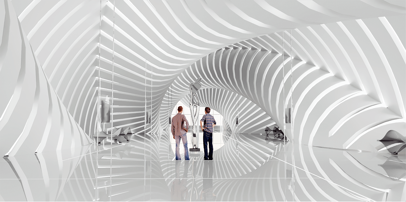 Adobe Portfolio architecture concept Interior light Redevelopment Space 