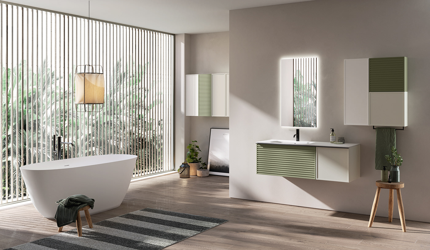 2021 design 3D architecture bathroom Behance CGI inspiration interior design  Render rendering
