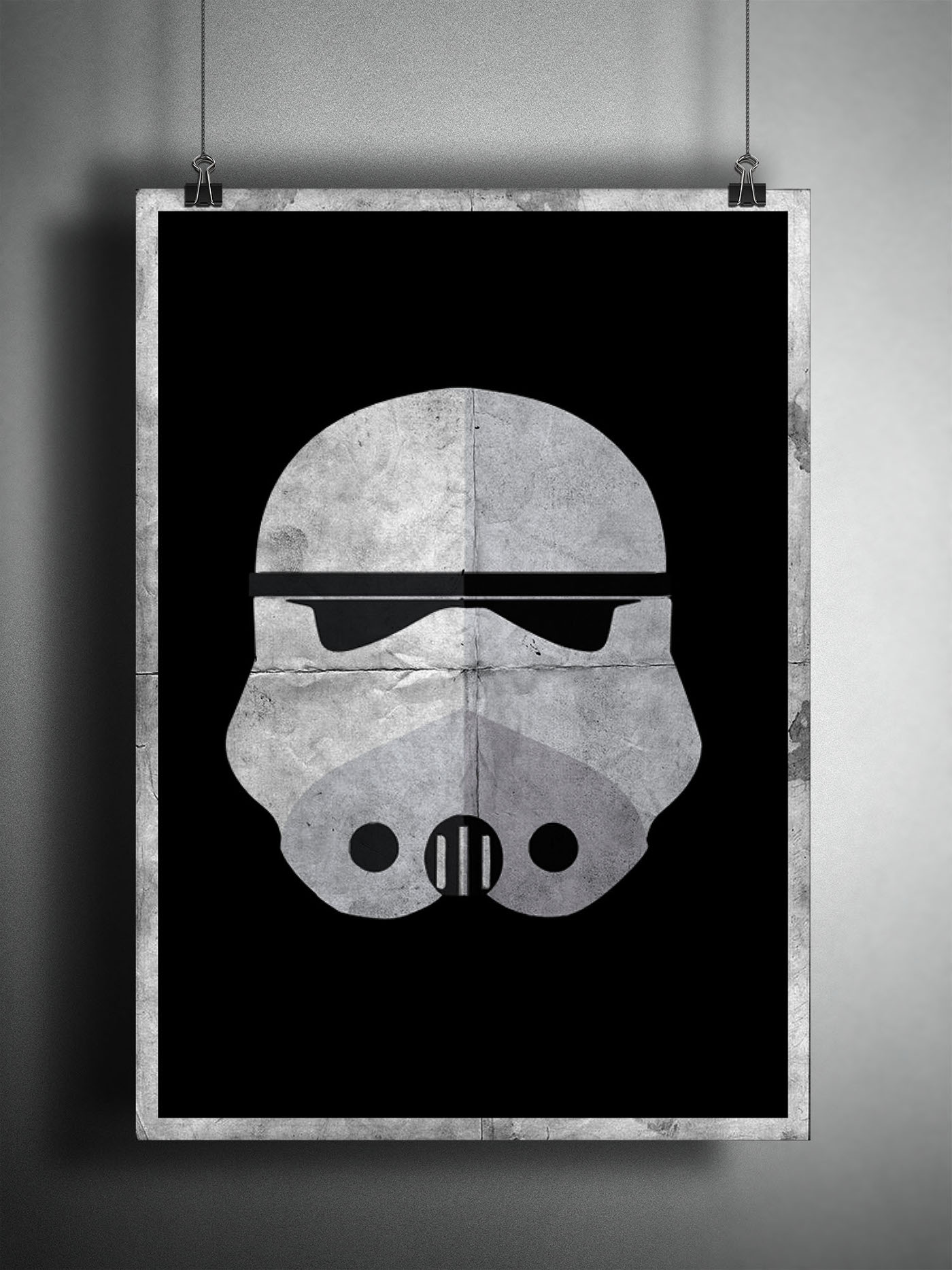 star wars posters poster Ilustração minimalistas