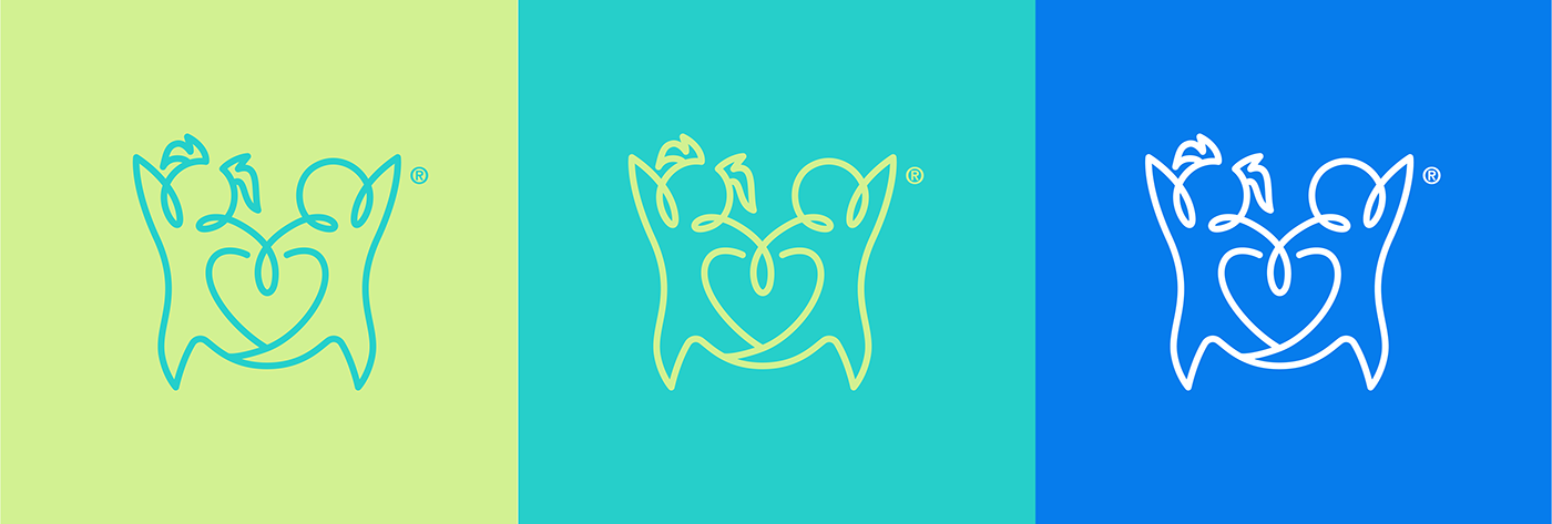 brandidentity branding  care Fun Health hospital joy kids logo Logotype