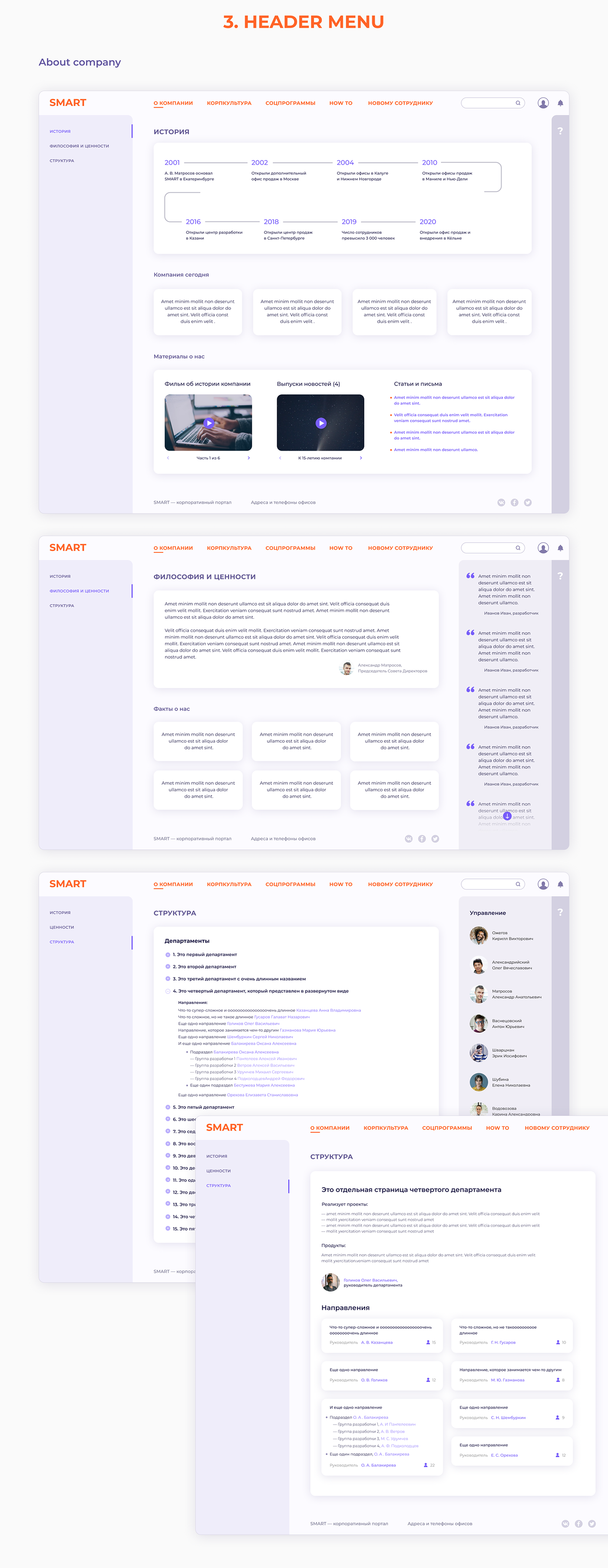 dashboard design employee Intranet it-company User Experience Design Web Design 