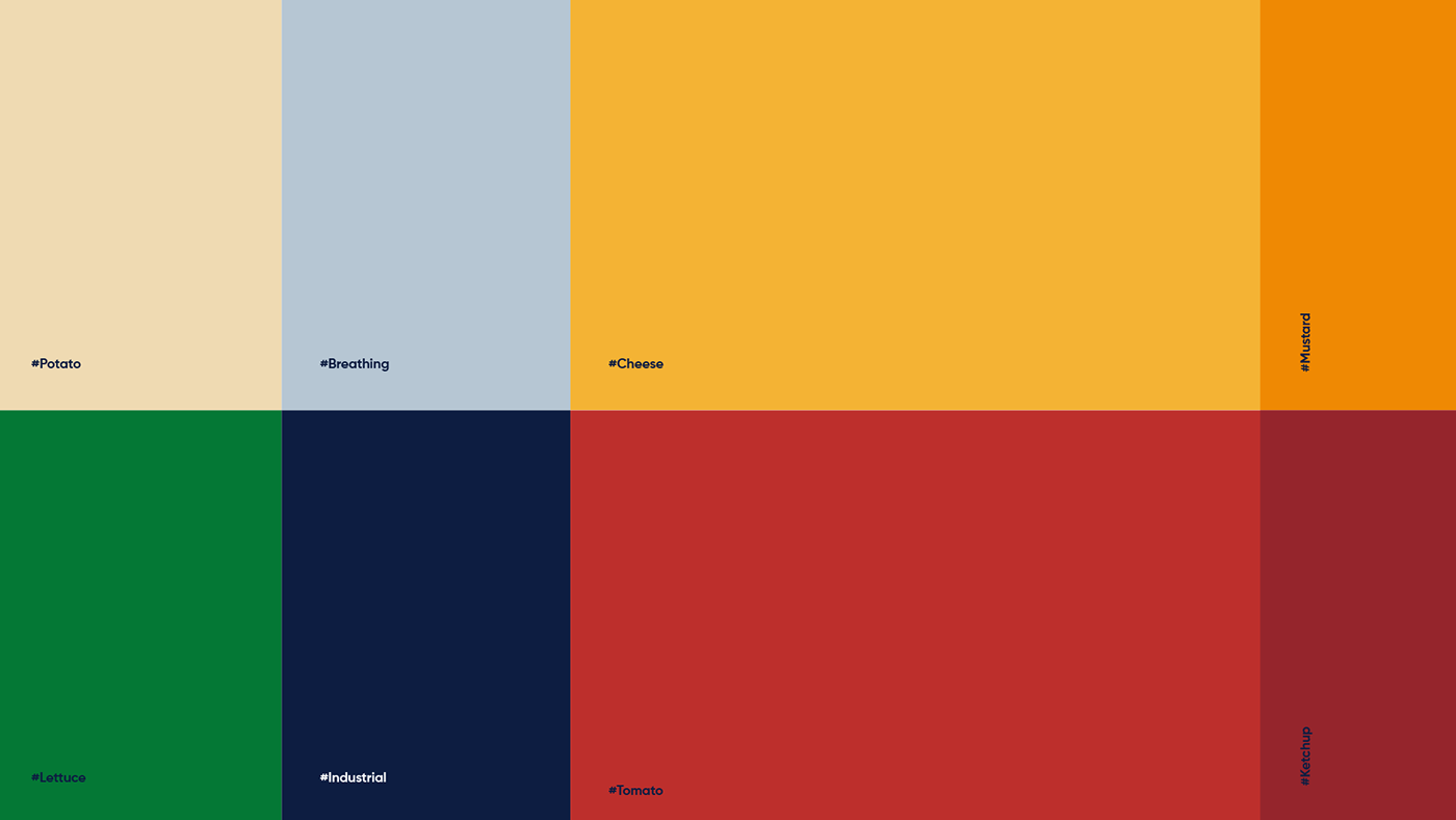 branding burger Logotype French france restaurant