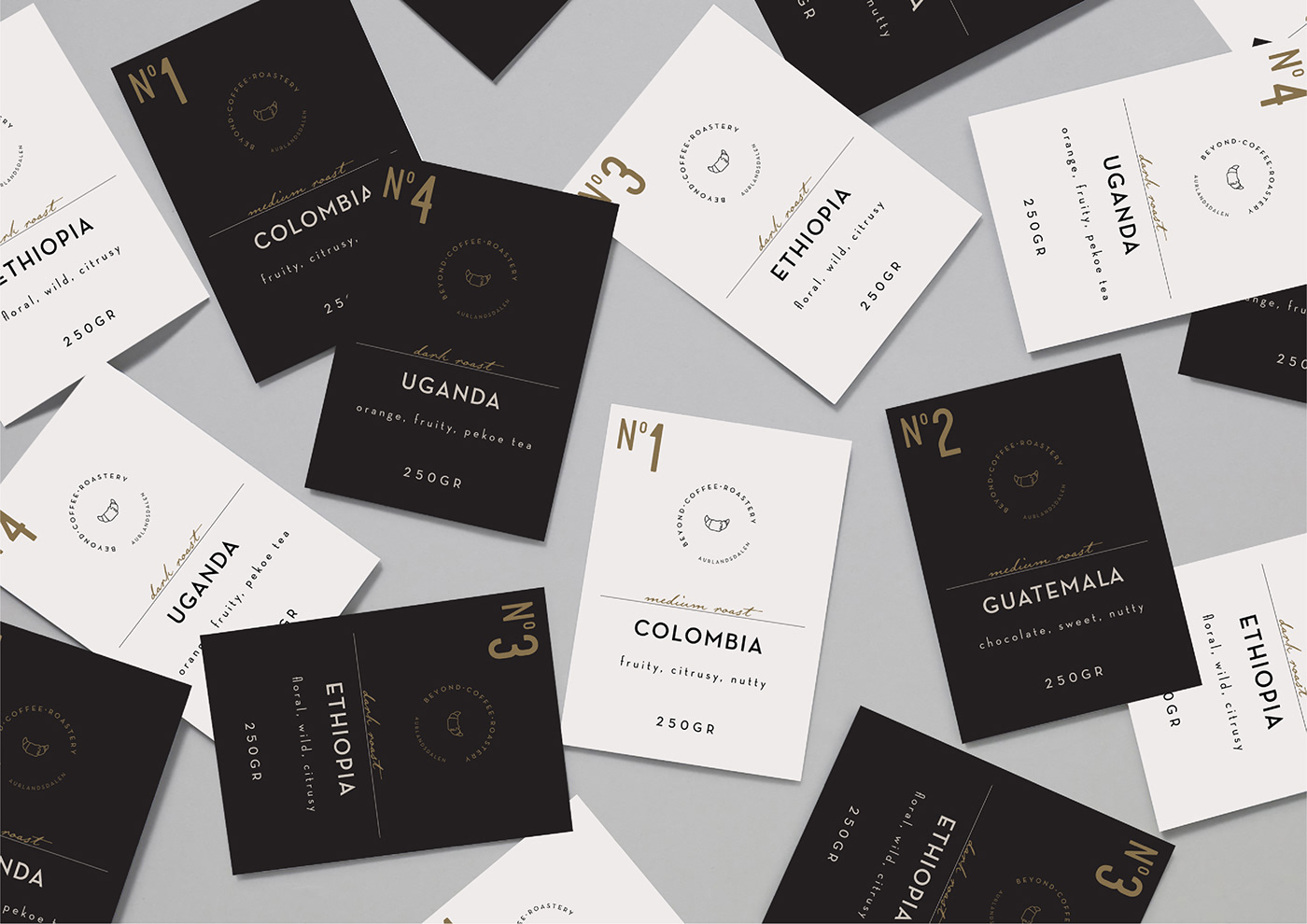 Coffee Packaging Brandidentitiy branding  simplicity visual nordic design typography   Logotype
