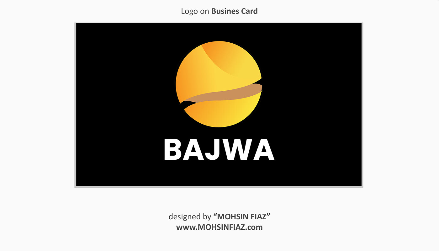 Bajwa Poles Logo, Business Card design by MOHSIN FIAZ
