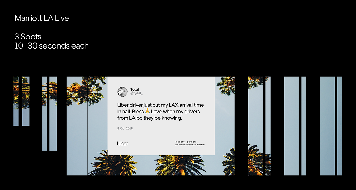 art direction  designdirection branding  ipo NYSE Uber advertisement motion Advertising 