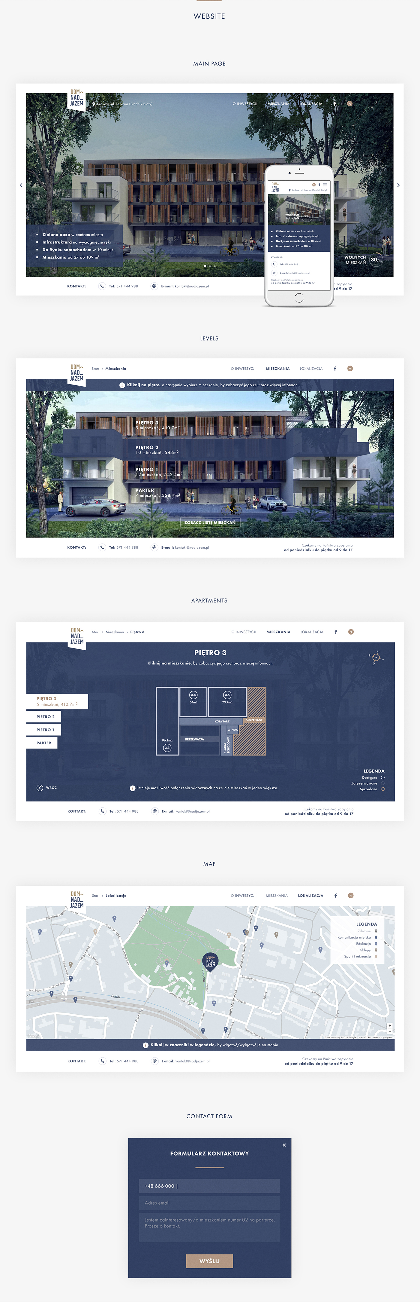 logo design flat clean UI ux Website Webdesign residental building house home