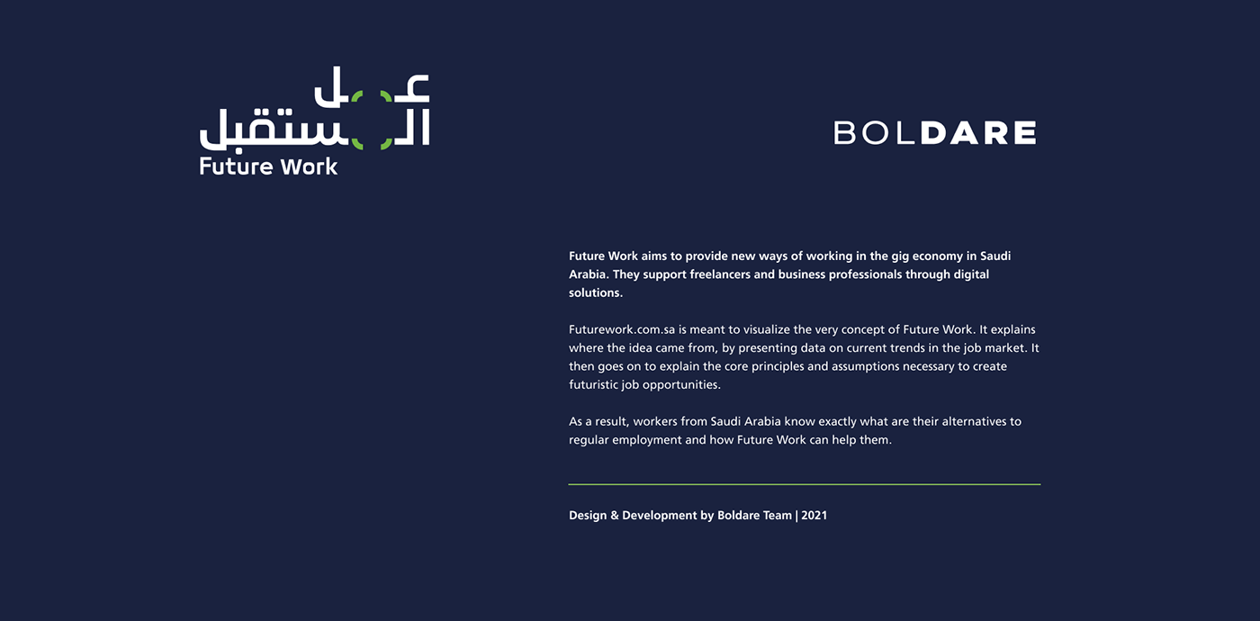 arabic Awards future landing page MENA UI/UX Web Design 