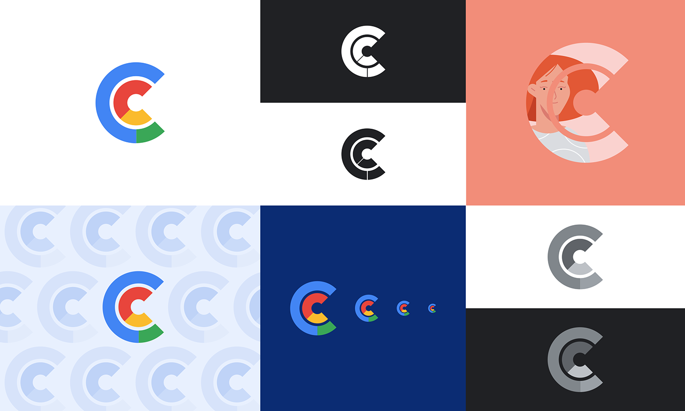 design brand identity Logo Design visual identity google Logotype Brand Design logo monogram lettermark