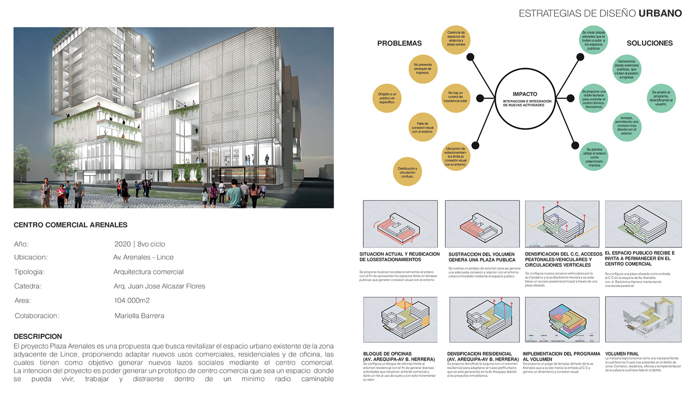 arquitectura diseño architecture 3D visualization Render