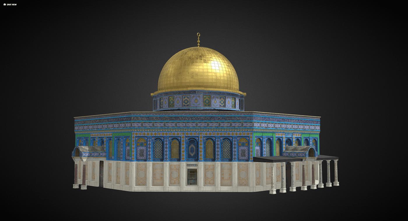dome 3D islam masjid architecture exterior holyplace