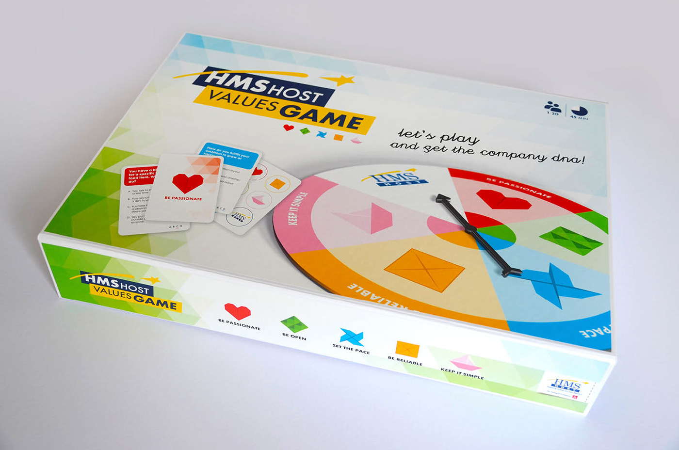 art direction  board game employer branding game Packaging Values visual identity