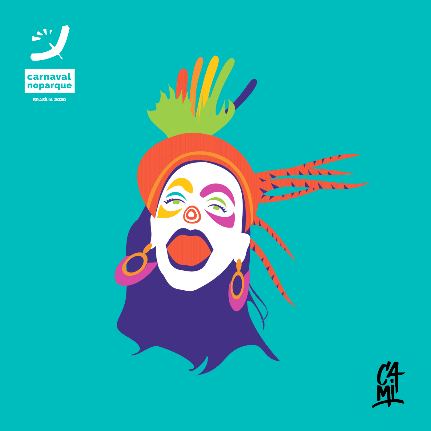 branding  brasilia Carnaval carnavalnoparque design Evento festival graphicdesign identidadevisual musica
