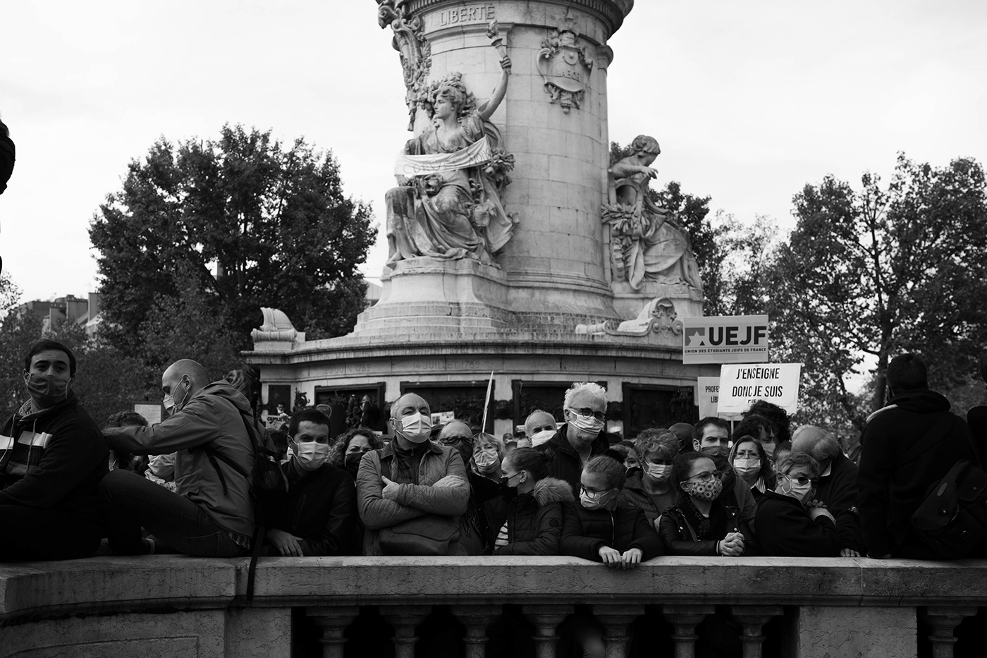 anti terrorism Documentary  france Paris Photography  Samuel paty vigil