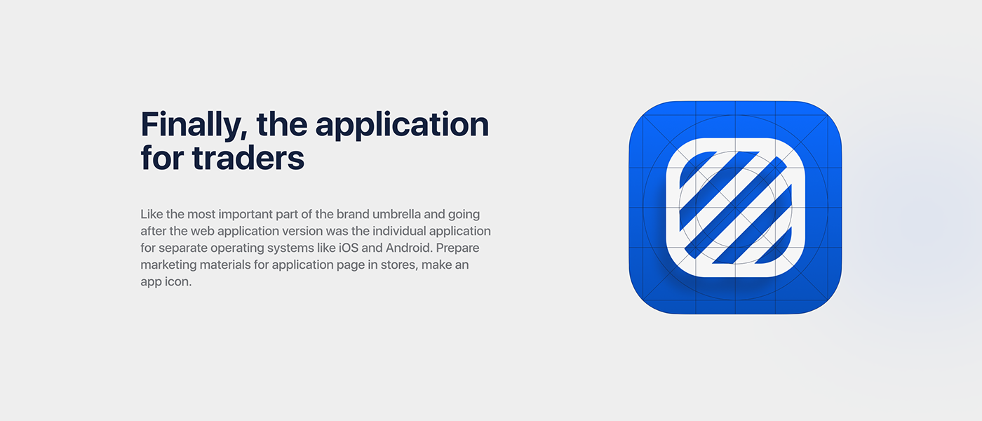app application brand branding  finance Fintech graphic solution lines logo mark