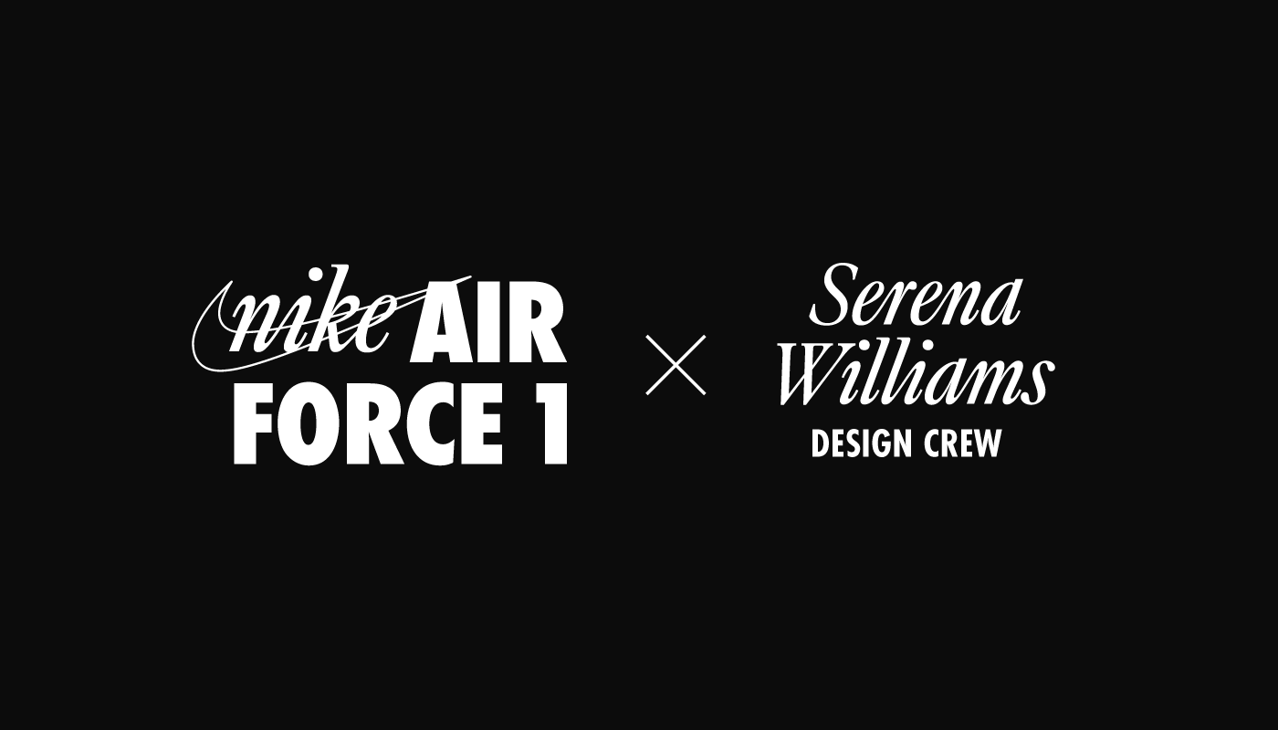 Nike Air Force 1 x Serena Williams Design Crew